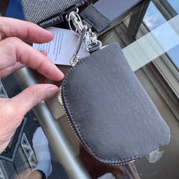 NWT Lululemon Dual Pouch Wristlet Glitter - Picture 6 of 9